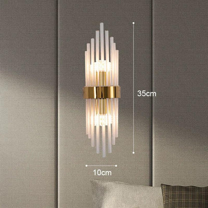 Moderne LED Wandlampe mit Stabdesign