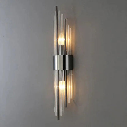 Moderne LED Wandlampe mit Stabdesign