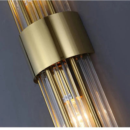 Moderne LED Wandlampe mit Stabdesign