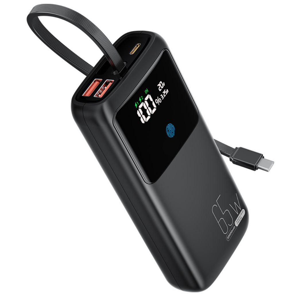 VoltMate Pro 65W – Tanak višefunkcijski powerbank s dodirnim zaslonom