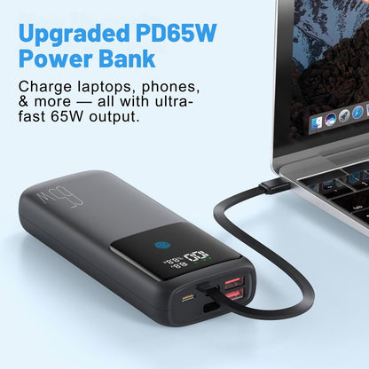 VoltMate Pro 65W – Tanak višefunkcijski powerbank s dodirnim zaslonom