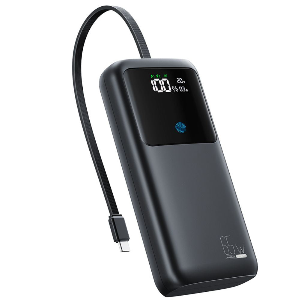 VoltMate Pro 65W – Tanak višefunkcijski powerbank s dodirnim zaslonom