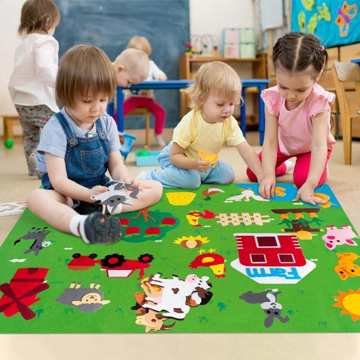 Muro de juegos educativos del Reino Animal - Creativo y educativo