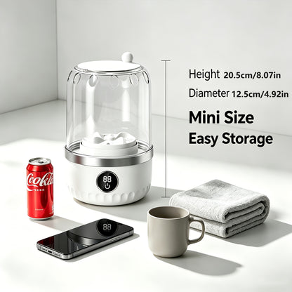 Tragbare Mini-Waschmaschine mit LCD-Display