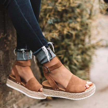 Ženske platforme espadrile sandale – stilska i udobna ljetna obuća