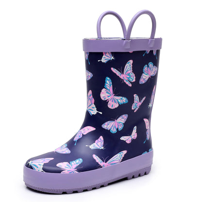 Botas de lluvia Butterfly Joy para niños: protección lúdica para