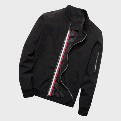 Leichte Herren Bomberjacke – Atmungsaktive und stilvolle Frühlingsbekleidung