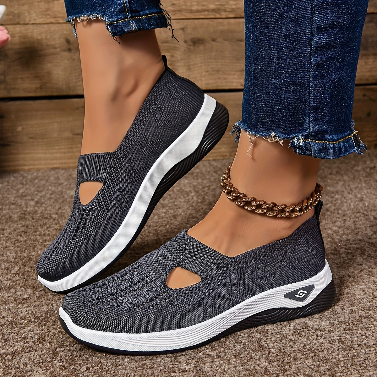 Sense – Ležerne prozračne slip-on tenisice