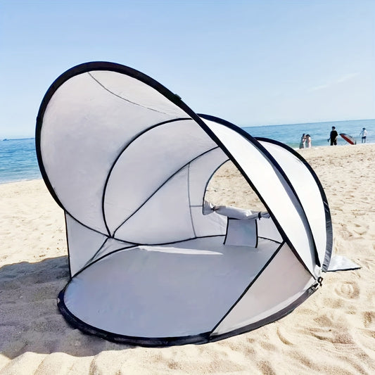 Carpa de playa emergente rápida: fácil de instalar y brinda protección para todos