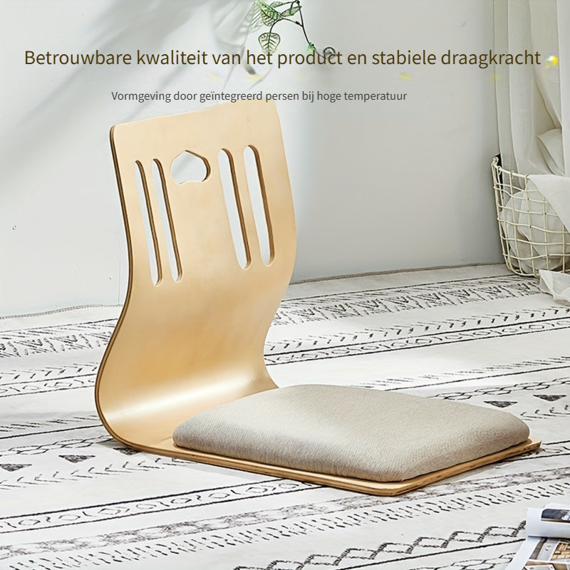 Conjunto de asientos de suelo Zenito Zaisu: minimalista y cómodo