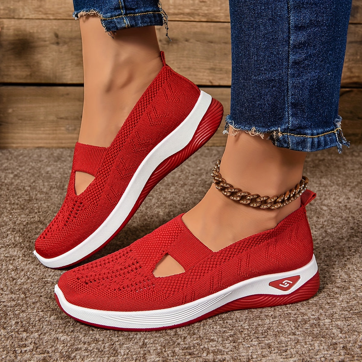Sense – Ležerne prozračne slip-on tenisice