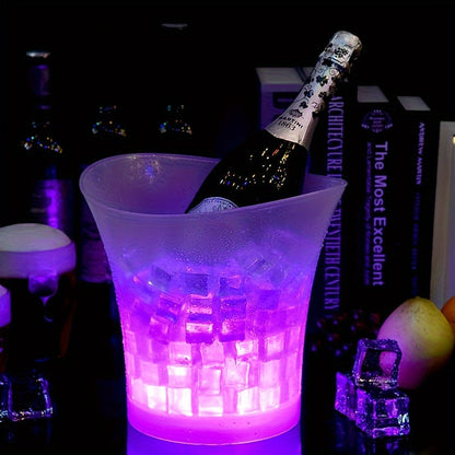 5L LED osvijetljeni kantu za led – Savršeno za šampanjac i pivo