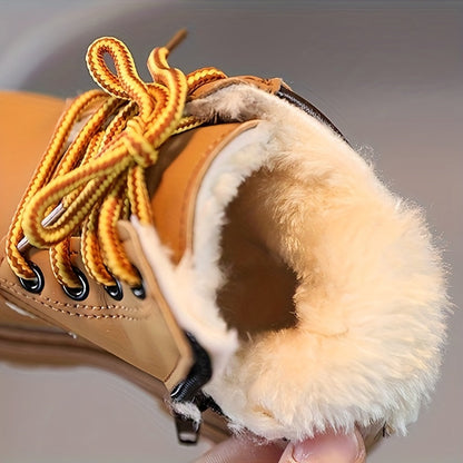 Trendy flis čizme za dječake - Toplo i vodootporno