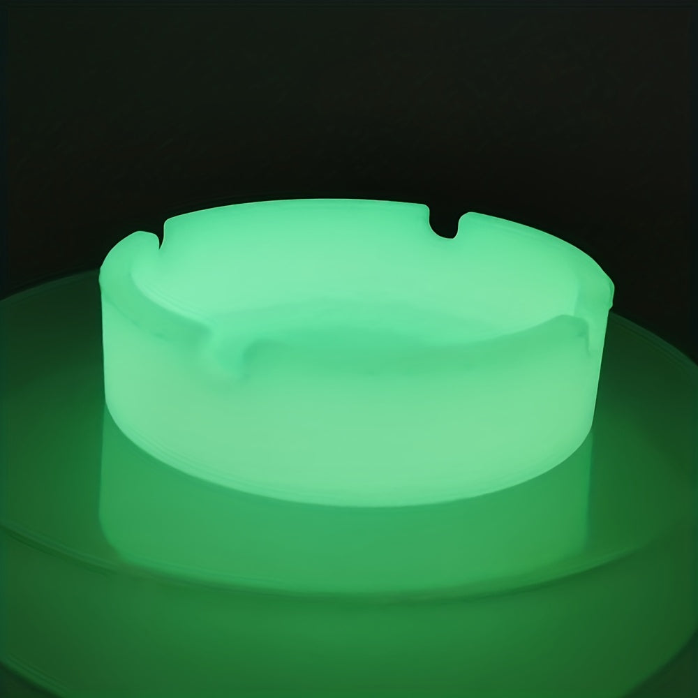 Cenicero de silicona GlowLite: resistente al calor y portátil