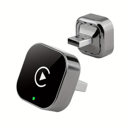 Adaptador inalámbrico 2 en 1 para CarPlay y Android Auto: Plug &amp; Play, conexión rápida