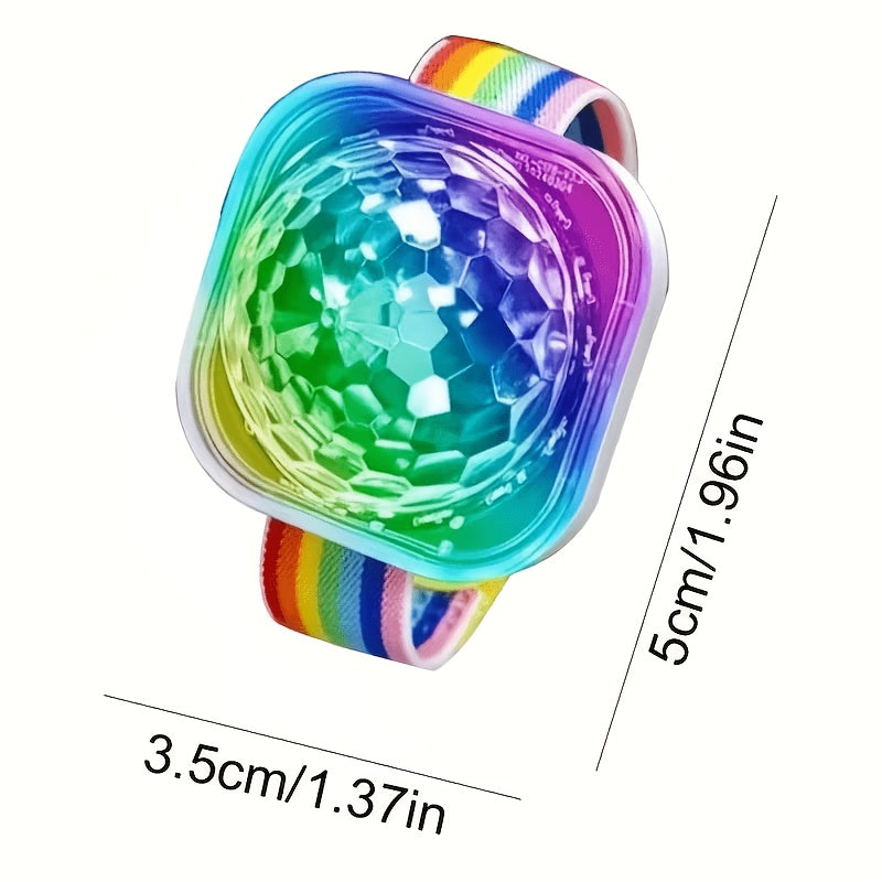 Prijenosno LED disko svjetlo za zapešće