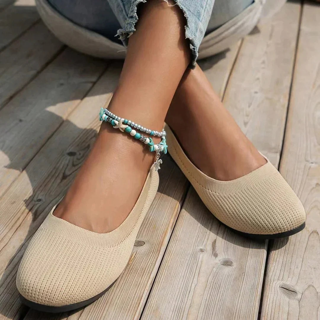 Bailarinas Sofie Comfort: zapatos flexibles y transpirables para uso diario.