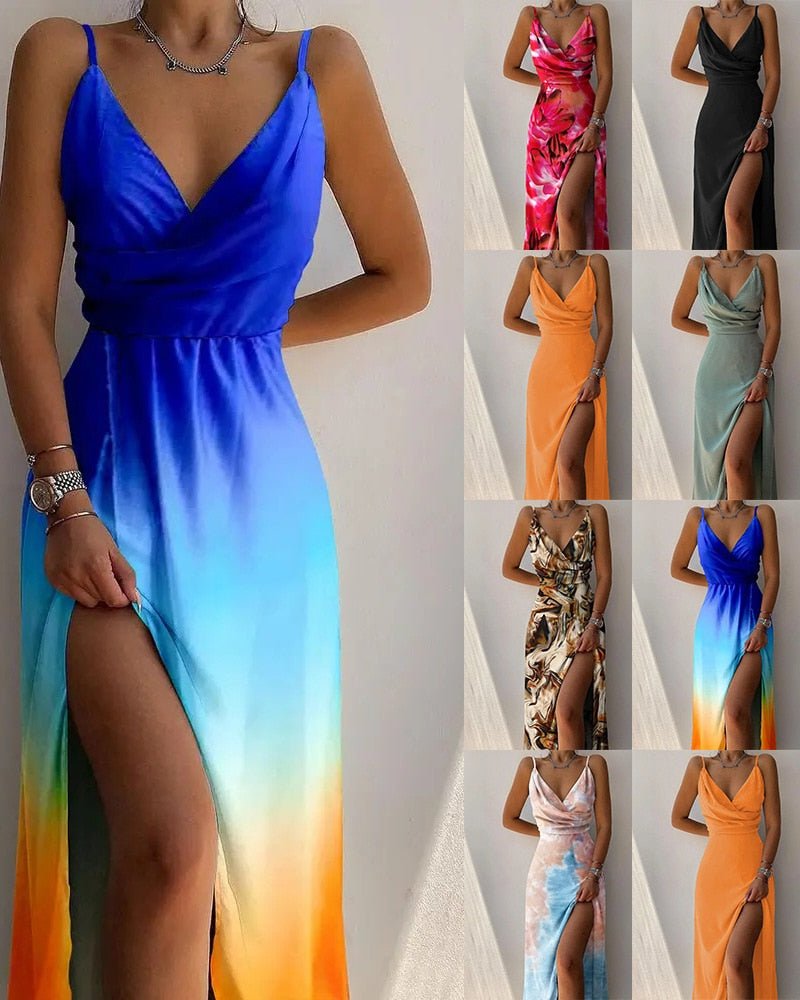 LunaWave maxi haljina – Stilska ljetna haljina za dame