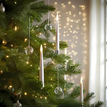 Velas LED sem fios para árvore de Natal, com comando à distância
