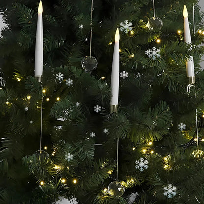 Velas LED sem fios para árvore de Natal, com comando à distância