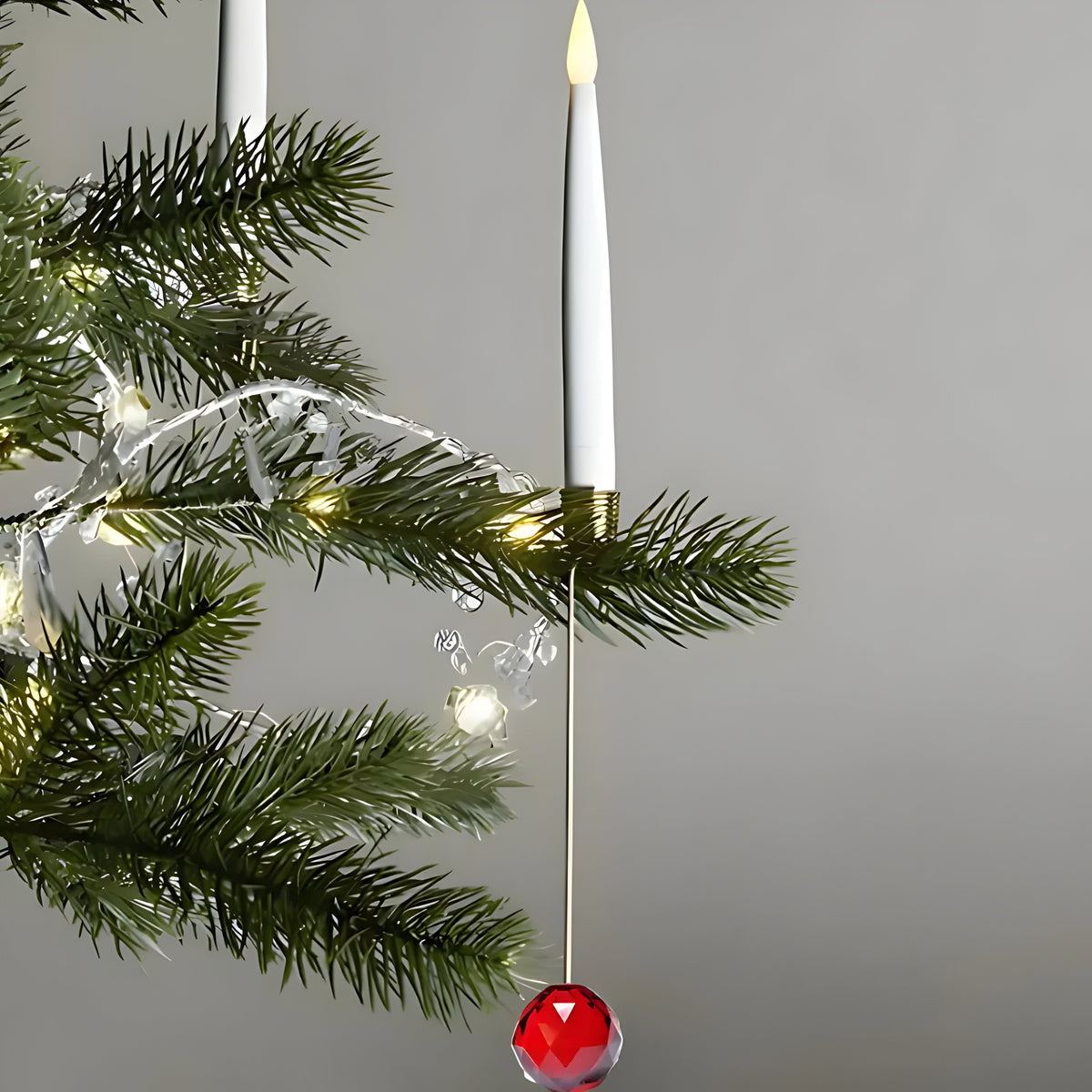 Velas LED sem fios para árvore de Natal, com comando à distância