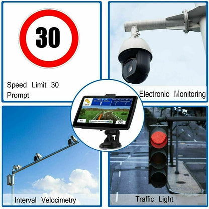 7-inčni GPS navigacijski sustav – pouzdano vođenje ruta za auto i kamion