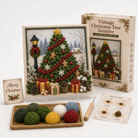 Vintage-Weihnachtsbaum-Sampler