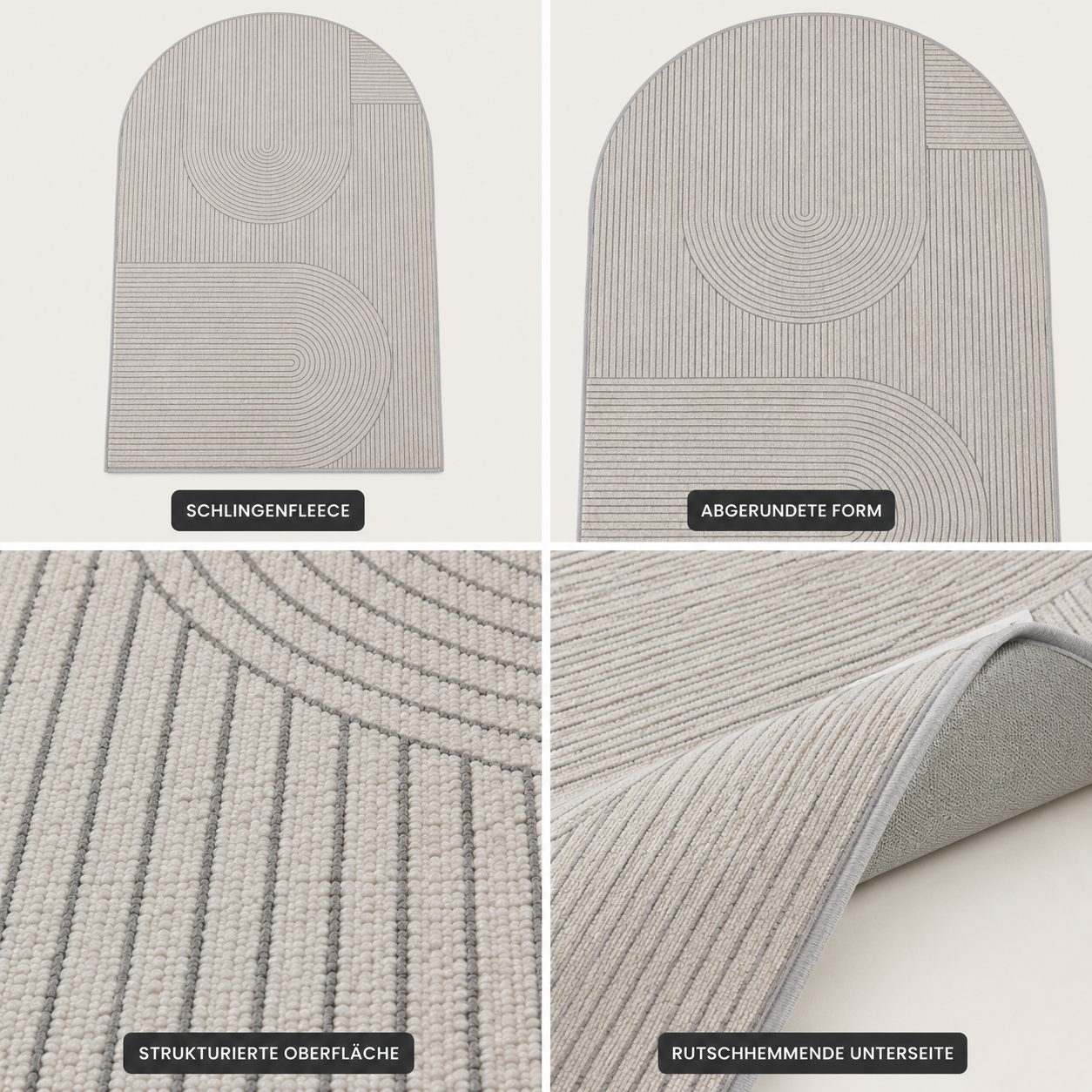Alfombrilla protectora para silla de oficina con base antideslizante
