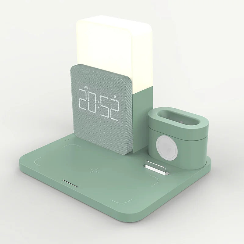 Višenamjenska bežična stanica za punjenje – uključuje lampu i alarm
