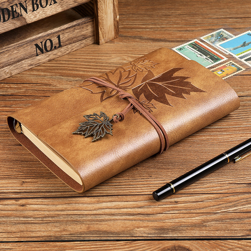 Libreta vintage hecha a mano con aspecto de cuero y cerradura con llave: para mentes creativas