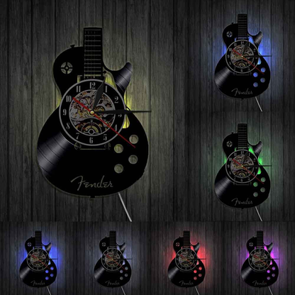 Guitar Hero Wanduhr - Musikalisch und Kreativ