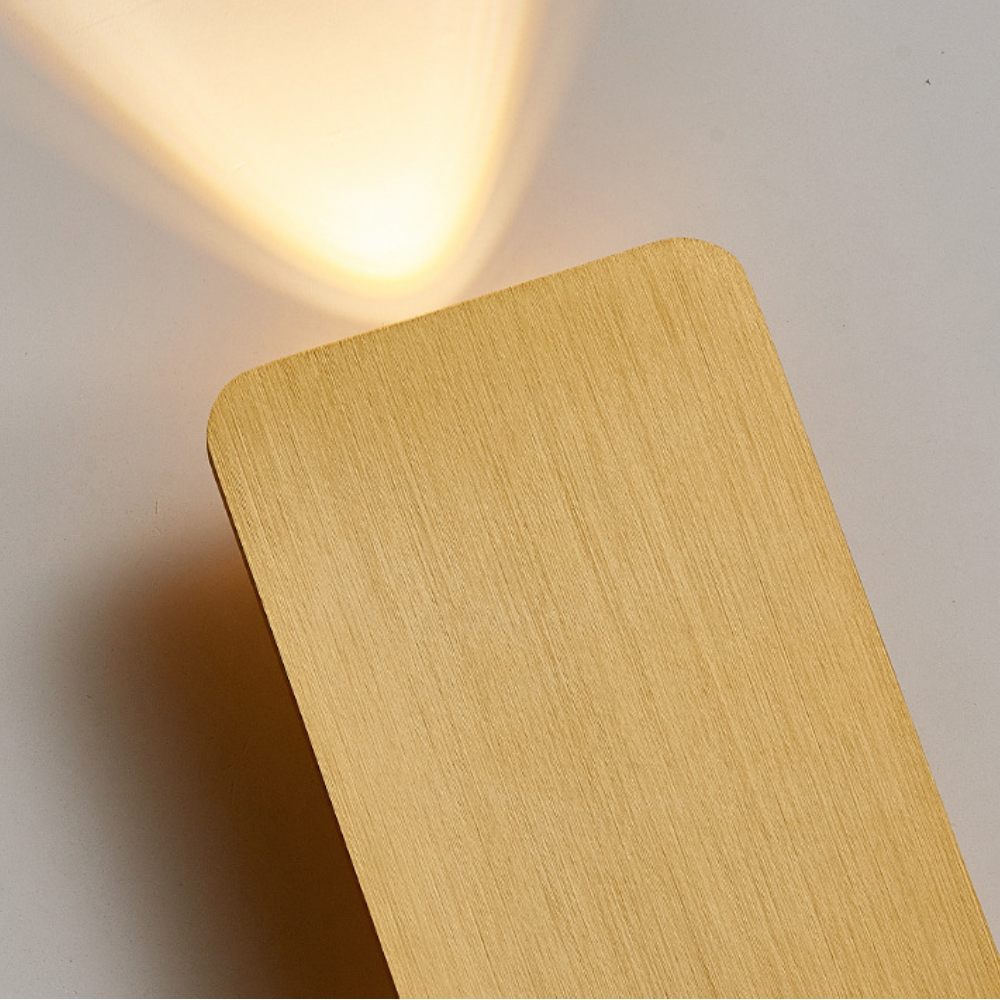 Candeeiro de parede LED retangular