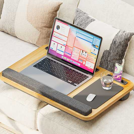 WorkEase Laptop Bureau: trabaja cómodamente donde quieras