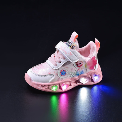 Rainbow Glitter Sneakers - LED Kinderschuhe für Abenteurer
