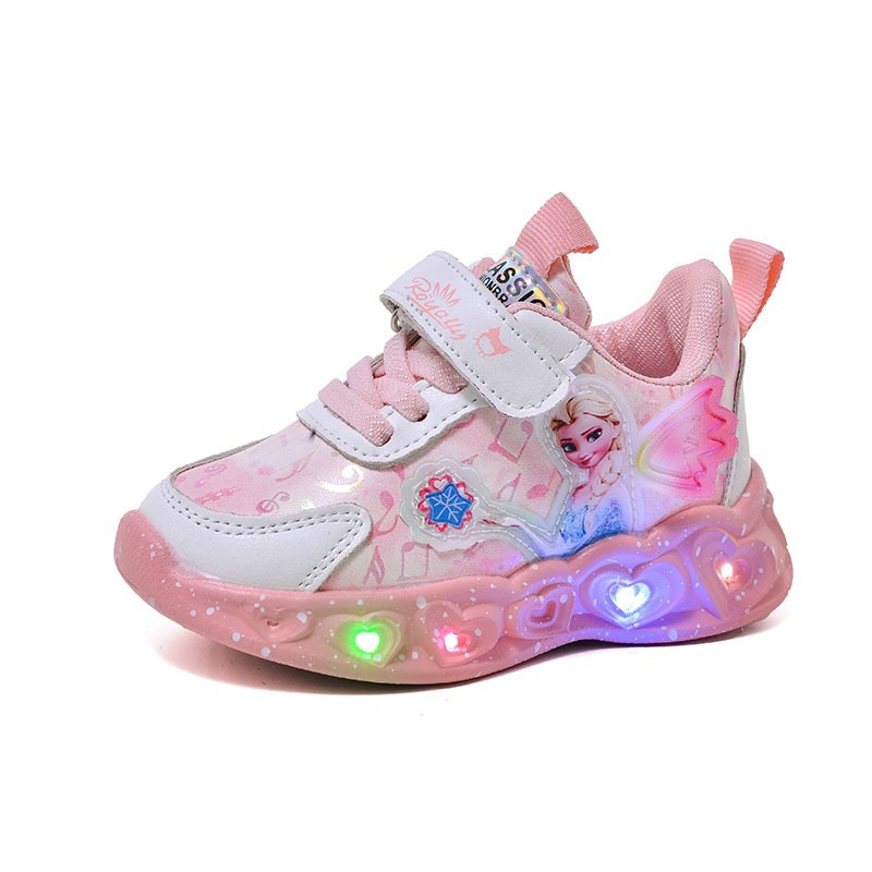 Rainbow Glitter Sneakers - LED Kinderschuhe für Abenteurer