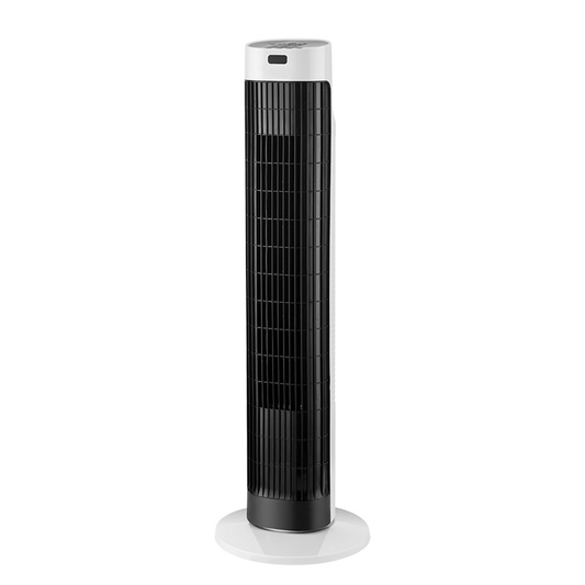 Ventilador de torre sin aspas: elegante y ajustable
