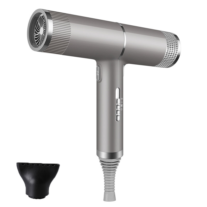 Secador de cabelo iónico com difusor – Elegante, potente e suave para o seu cabelo.