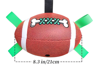 Paw-Perfect Play Football – Brinquedo de borracha durável para cães