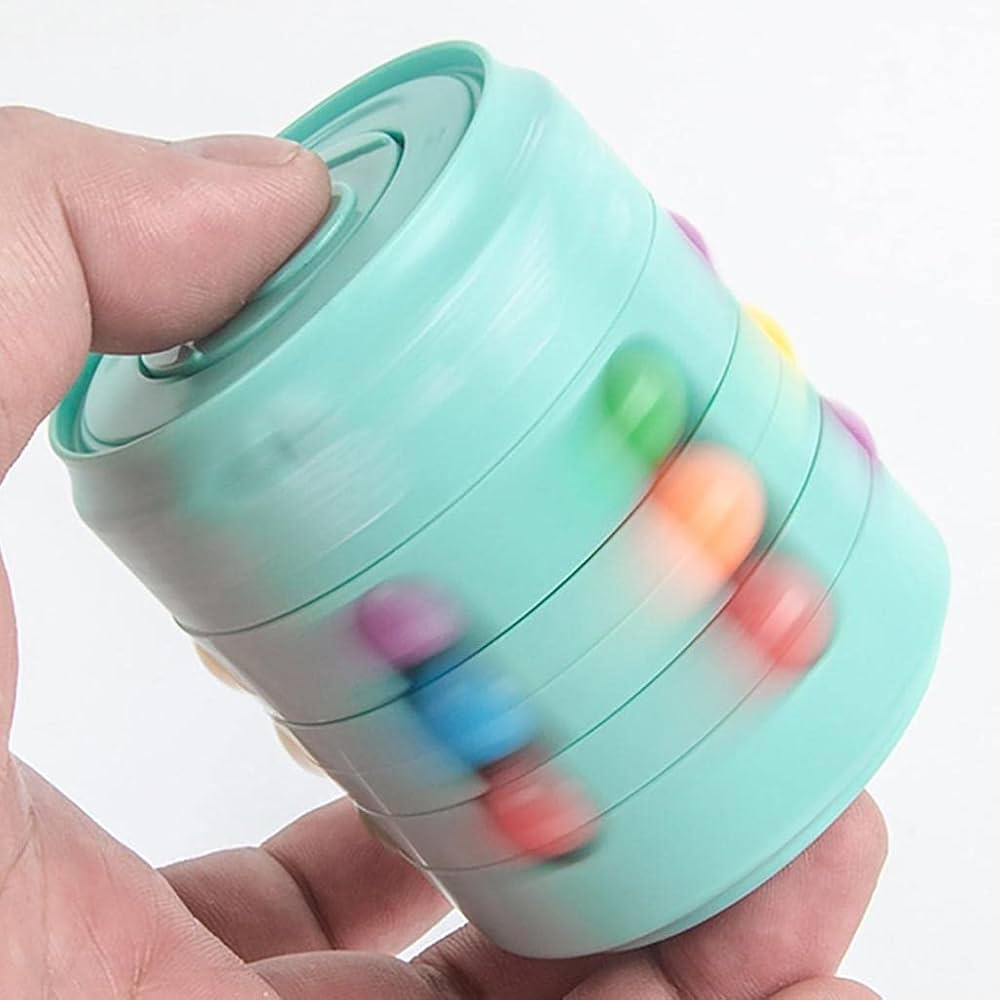 Rolo anti-stress colorido para crianças – Divertido e relaxante