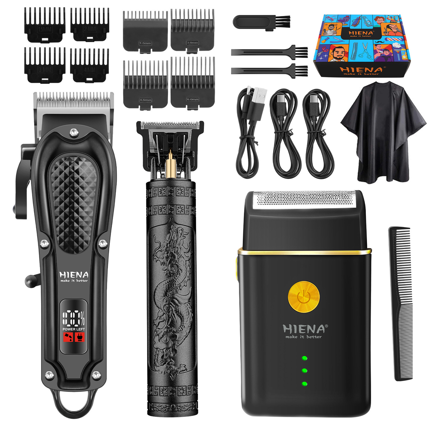 Kit de cuidados pessoais ProTrim – Sem fios e profissional para um estilo perfeito
