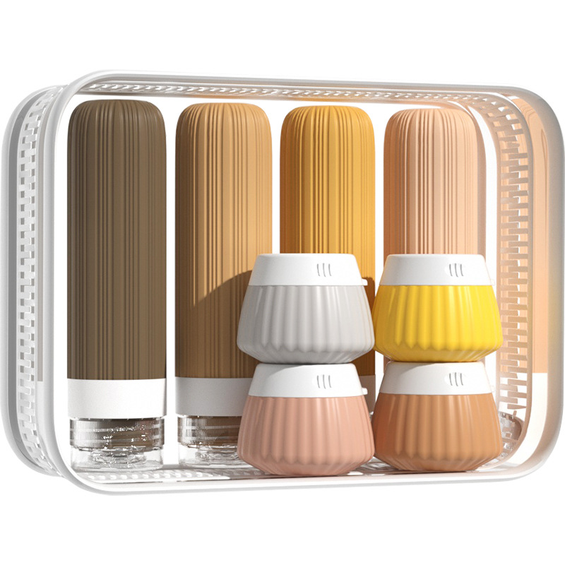 Conjunto de garrafas de viagem práticas – Seguras e convenientes para viagens