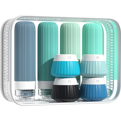 Conjunto de garrafas de viagem práticas – Seguras e convenientes para viagens