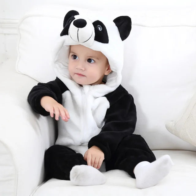 Džungla prijatelji baby kombinezon – Slatki životinjski kombinezon za tvoje dijete