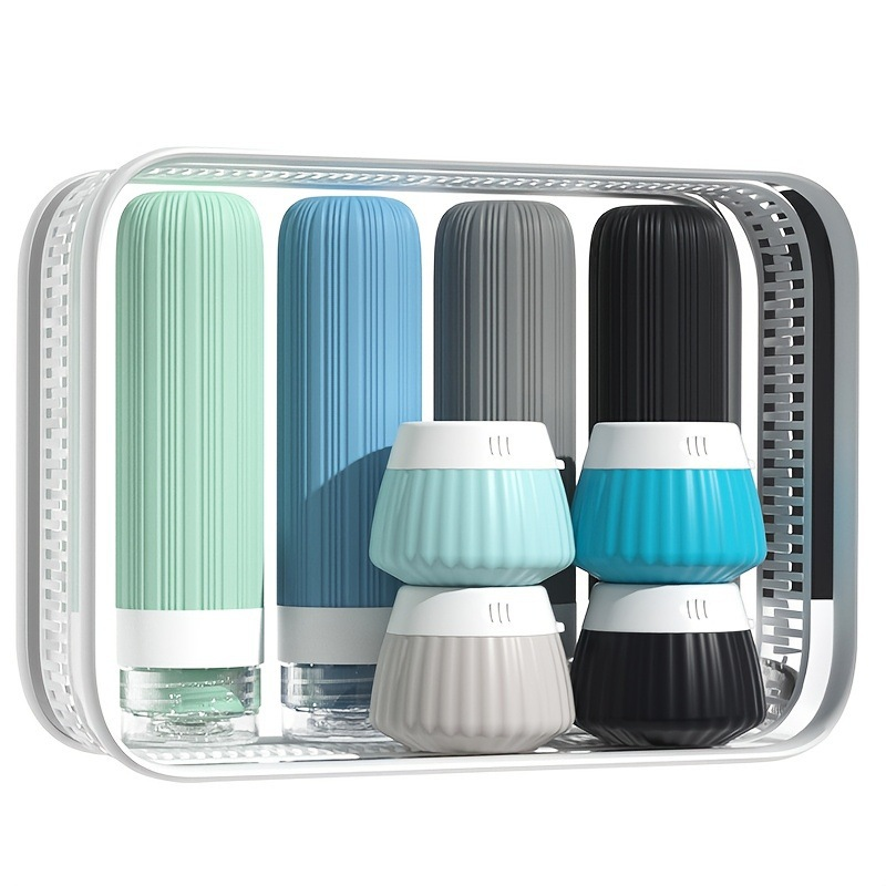 Conjunto de garrafas de viagem práticas – Seguras e convenientes para viagens