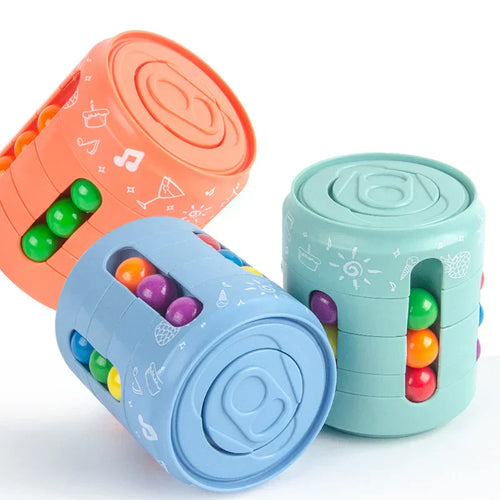 Rolo anti-stress colorido para crianças – Divertido e relaxante