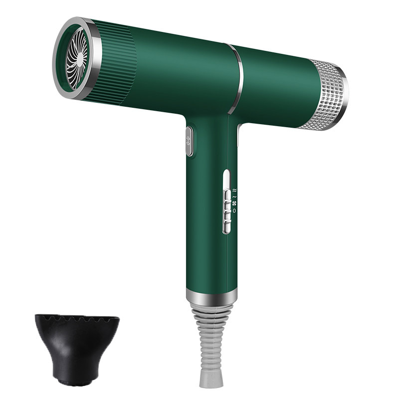 Secador de cabelo iónico com difusor – Elegante, potente e suave para o seu cabelo.