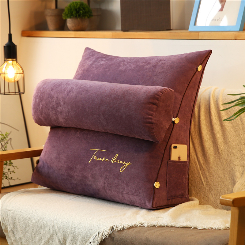 Almofada de leitura de luxo – Ergonómica e confortável para relaxar