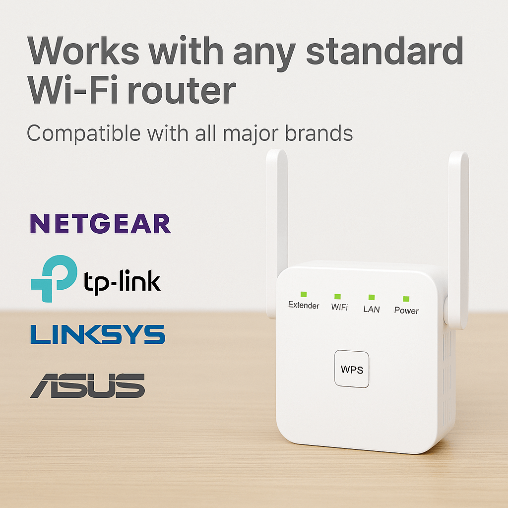 Amplificador Wi-Fi SpeedWave – Internet super-rápida em todas as divisões