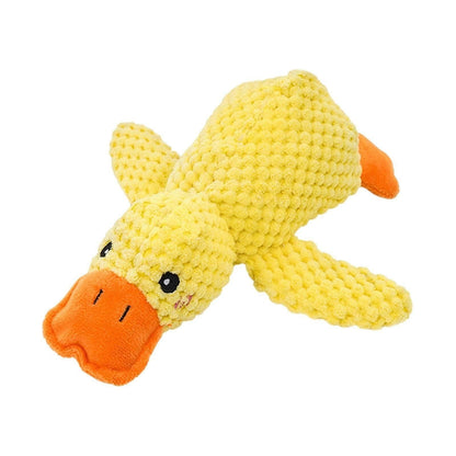 Juguete de pato chillón para perros