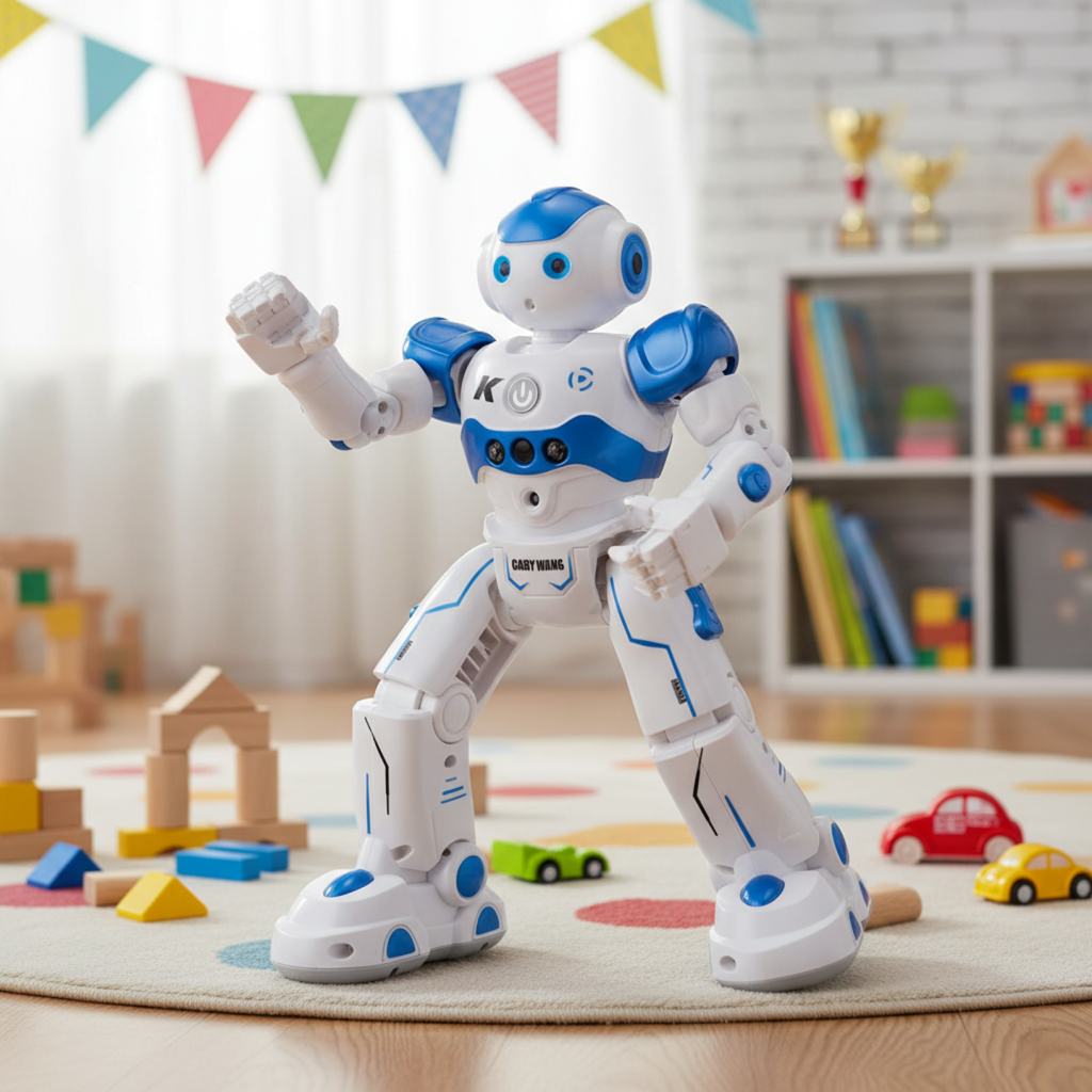 Robot educativo programable para niños con control remoto